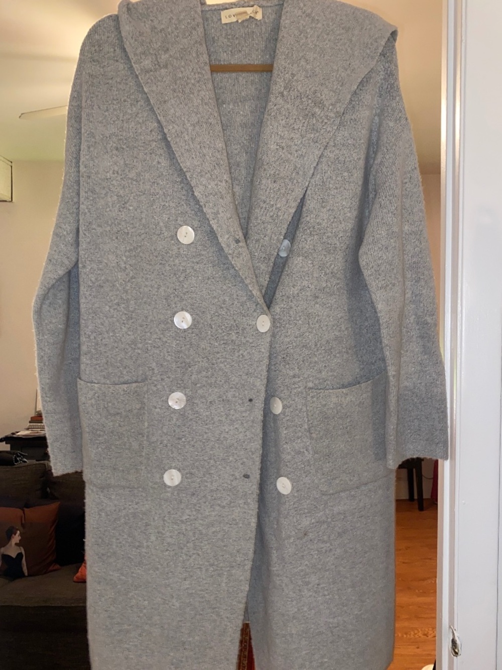 COZY LOVESTITCH SWEATER COAT